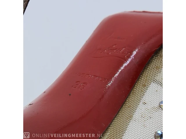Paar pumps, maat 36 christian louboutin - afbeelding 9 van  10