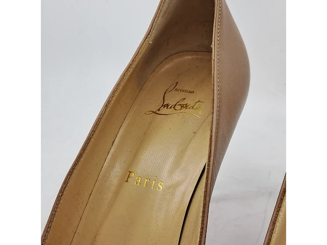 Paar pumps, maat 38, christian louboutin - afbeelding 5 van  7