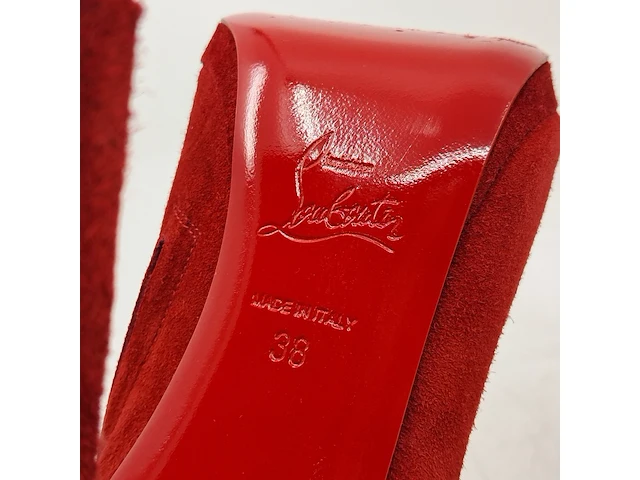 Paar pumps, maat 38, christian louboutin - afbeelding 5 van  7
