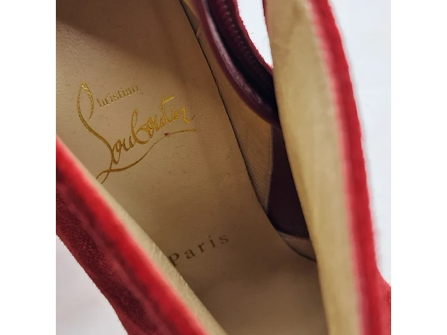 Paar pumps, maat 38, christian louboutin - afbeelding 7 van  7