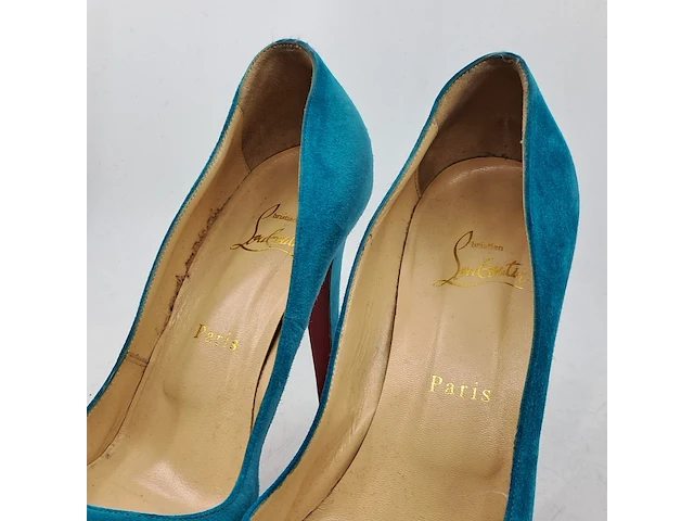 Paar pumps, maat 38, christian louboutin - afbeelding 4 van  7