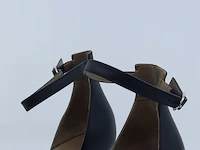 Paar pumps, maat 39 hermès, pe 172196z 2101 - afbeelding 4 van  9