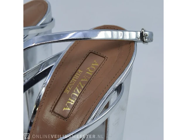 Paar sandalen, maat 36 aquazzura, platform - afbeelding 7 van  11