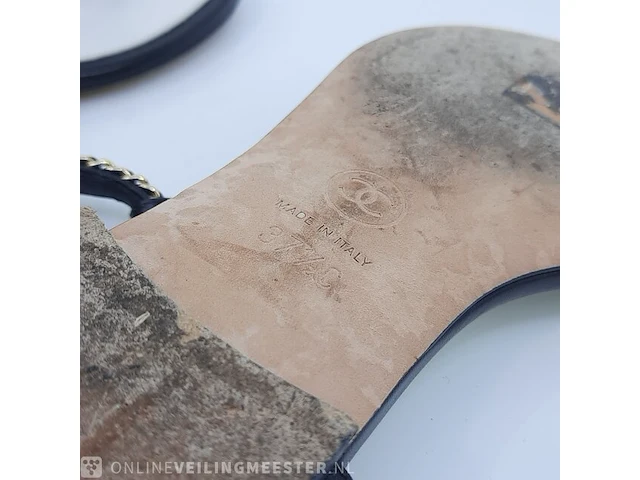 Paar sandalen, maat 37 1/2c chanel - afbeelding 3 van  12