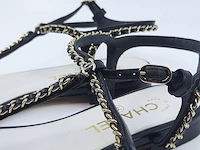 Paar sandalen, maat 37 1/2c chanel - afbeelding 7 van  12