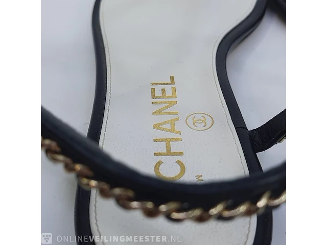 Paar sandalen, maat 37 1/2c chanel - afbeelding 11 van  12