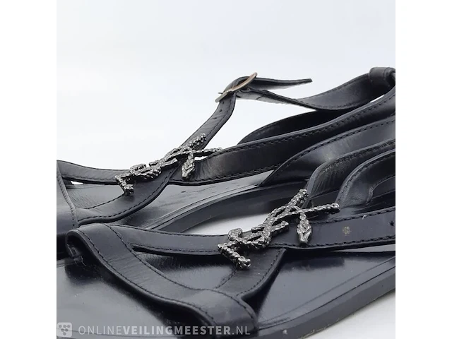 Paar sandalen, maat 39 saint laurent - afbeelding 5 van  10