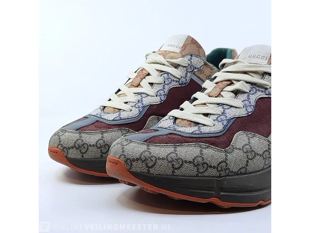 Paar schoenen gucci, gg rhython - afbeelding 4 van  10