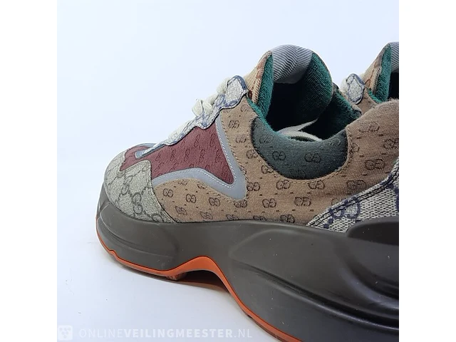 Paar schoenen gucci, gg rhython - afbeelding 9 van  10
