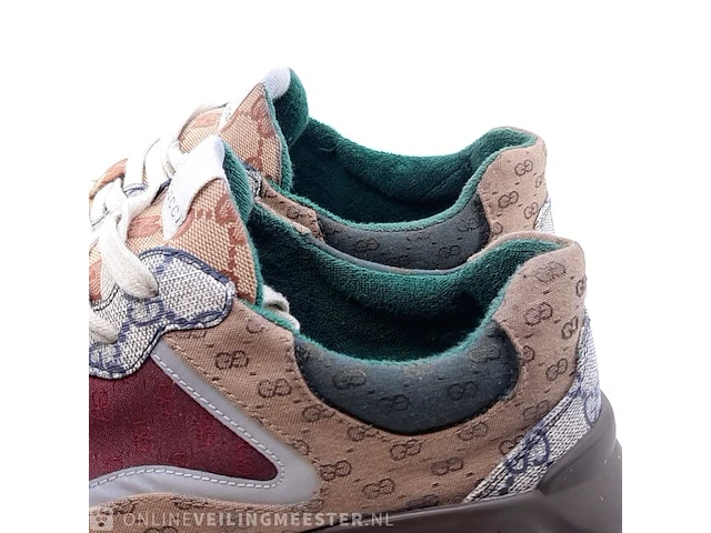 Paar schoenen gucci, gg rhython - afbeelding 10 van  10