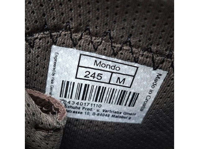 Paar schoenen, haix, mondo - afbeelding 8 van  8