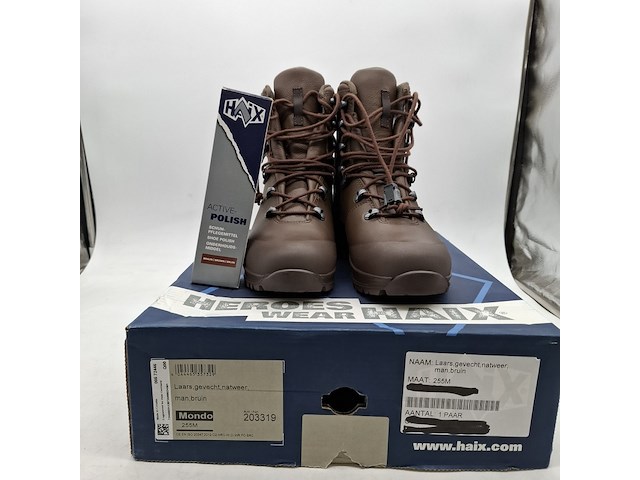 Paar schoenen, maat 255m, haix, mondo - afbeelding 1 van  8