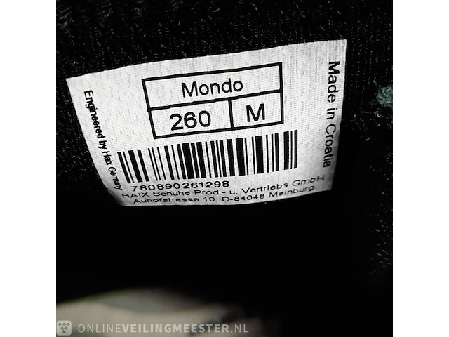 Paar schoenen, maat 260m haix, mondo - afbeelding 7 van  8