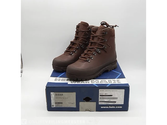 Paar schoenen, maat 265m haix, mondo - afbeelding 1 van  7