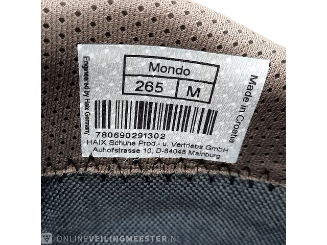 Paar schoenen, maat 265m haix, mondo - afbeelding 6 van  7