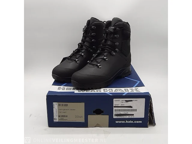Paar schoenen, maat 280b haix, mondo - afbeelding 1 van  7