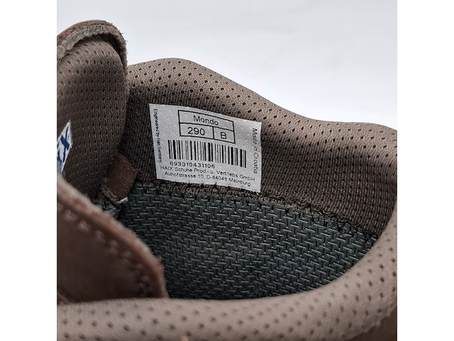 Paar schoenen, maat 290b, haix, mondo - afbeelding 7 van  9