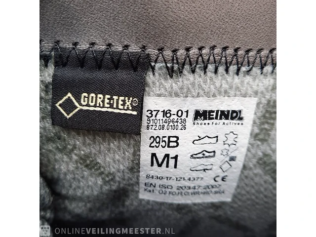 Paar schoenen, maat 295b meindl, 3716-01 - afbeelding 7 van  8