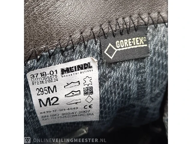 Paar schoenen, maat 295m meindl, 3718-01 - afbeelding 5 van  6