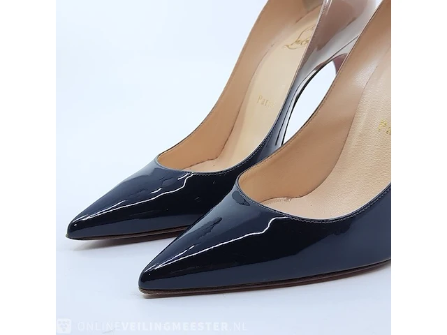 Paar schoenen, maat 37 christian louboutin, decollete 554 100 patent degrade - afbeelding 2 van  8