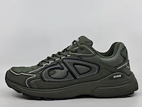 Paar schoenen, maat 41, christian dior, b30 microfiber mesh, kaki - afbeelding 4 van  8