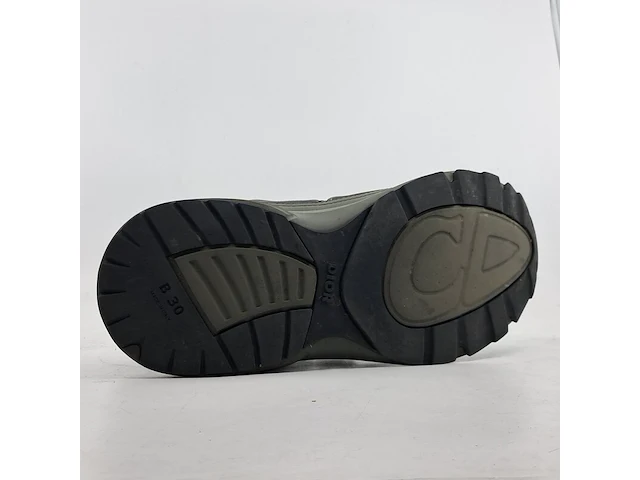 Paar schoenen, maat 41, christian dior, b30 microfiber mesh, kaki - afbeelding 8 van  8