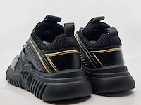 Paar schoenen, maat 41, philipp plein, runner sneakers supersonic, black/ licht goud - afbeelding 3 van  7