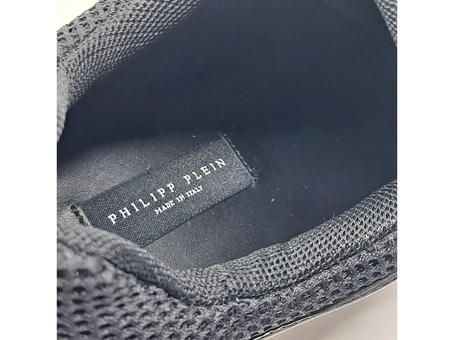 Paar schoenen, maat 41, philipp plein, runner sneakers supersonic, black/ licht goud - afbeelding 6 van  7