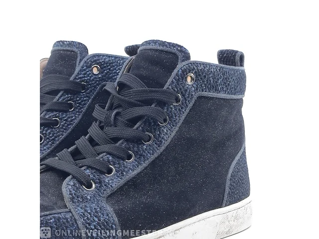 Paar schoenen, maat 42 1/2 christian louboutin, hightop - afbeelding 4 van  10