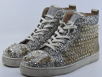 Paar schoenen, maat 43 christian louboutin, hightop - afbeelding 1 van  10