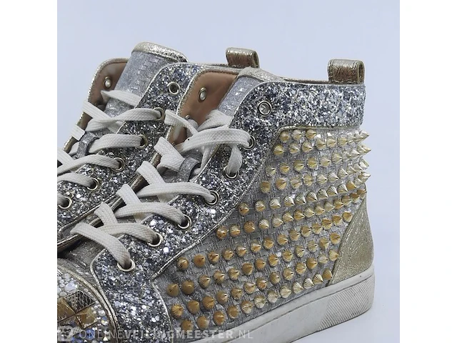 Paar schoenen, maat 43 christian louboutin, hightop - afbeelding 4 van  10