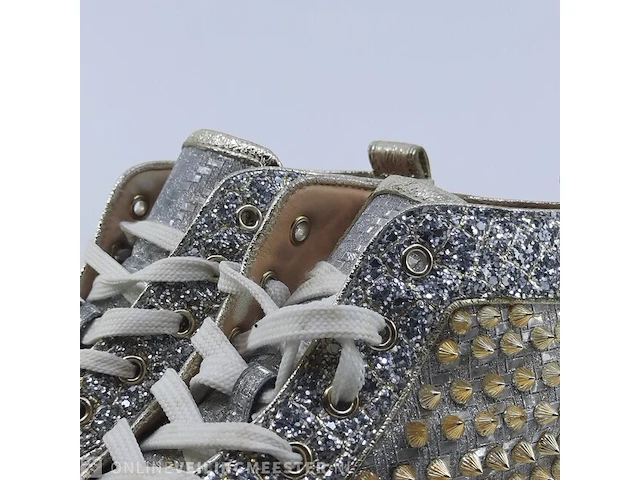 Paar schoenen, maat 43 christian louboutin, hightop - afbeelding 5 van  10