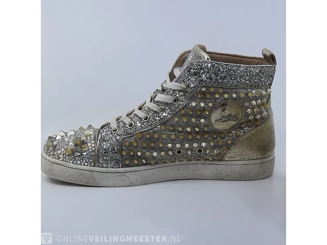 Paar schoenen, maat 43 christian louboutin, hightop - afbeelding 7 van  10