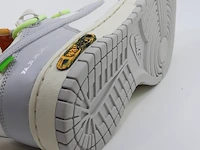 Paar schoenen, maat 43 nike, off white dunk low - afbeelding 3 van  12