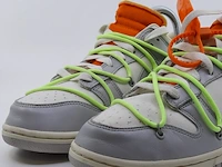 Paar schoenen, maat 43 nike, off white dunk low - afbeelding 5 van  12
