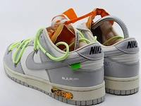 Paar schoenen, maat 43 nike, off white dunk low - afbeelding 11 van  12