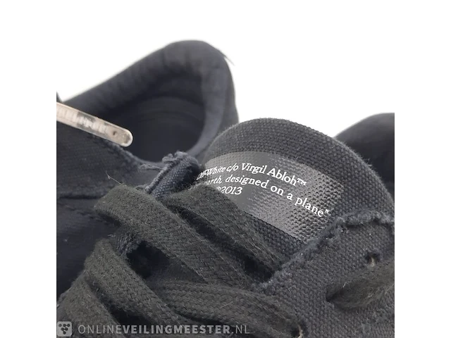 Paar schoenen, maat 43 off-white, virgil abloh 2013 - afbeelding 10 van  13