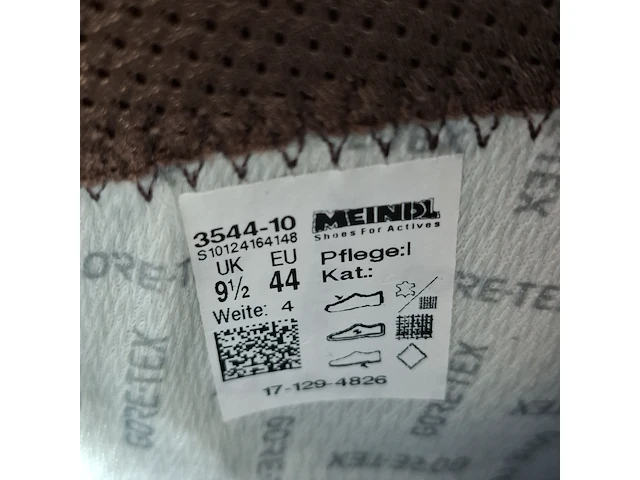 Paar schoenen, maat 44, meindl, 3544-10 - afbeelding 7 van  7