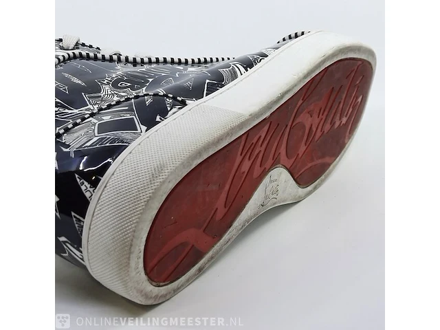 Paar schoenen, maat 45 1/2 christian louboutin, high tops - afbeelding 2 van  10