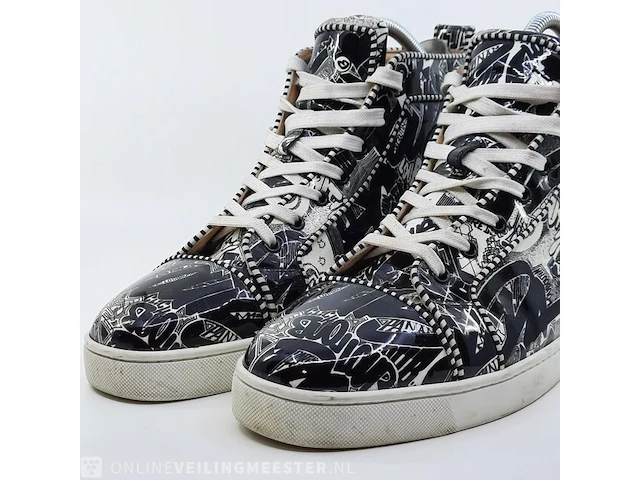 Paar schoenen, maat 45 1/2 christian louboutin, high tops - afbeelding 3 van  10