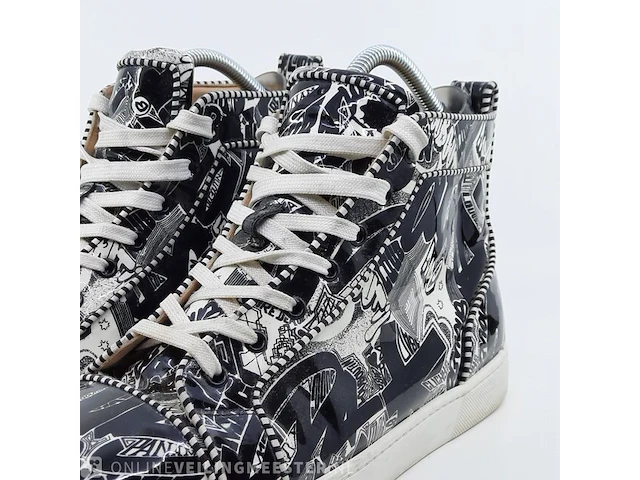 Paar schoenen, maat 45 1/2 christian louboutin, high tops - afbeelding 4 van  10