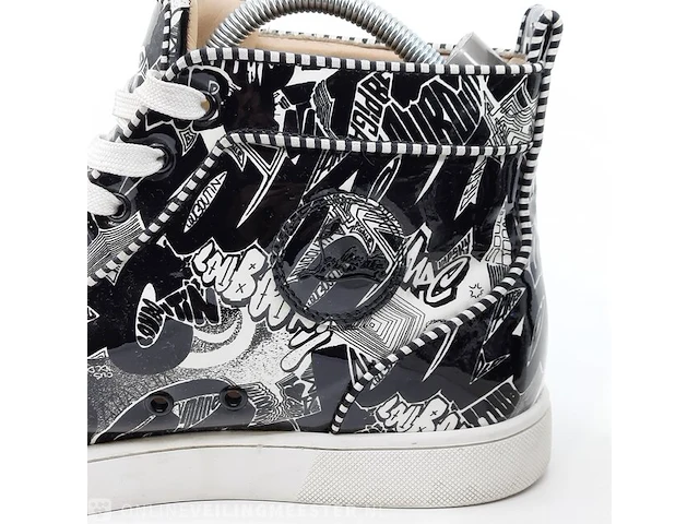 Paar schoenen, maat 45 1/2 christian louboutin, high tops - afbeelding 7 van  10