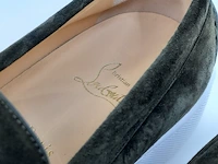 Paar schoenen, maat 45 christian louboutin, paqueboat flat veau velours - afbeelding 7 van  12