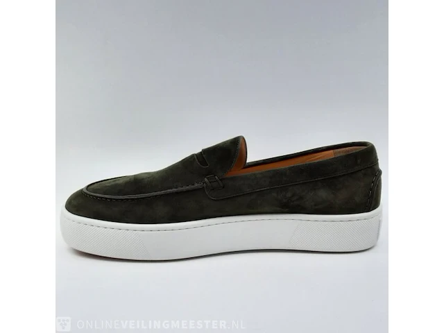 Paar schoenen, maat 45 christian louboutin, paqueboat flat veau velours - afbeelding 8 van  12