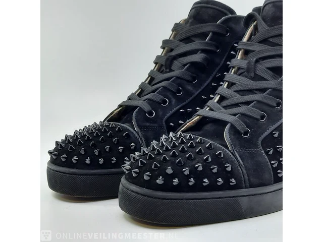 Paar schoenen, maat 45 louboutin, hightop spikes - afbeelding 3 van  10