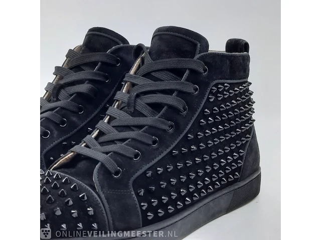 Paar schoenen, maat 45 louboutin, hightop spikes - afbeelding 4 van  10