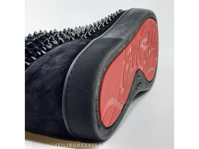 Paar schoenen, maat 45 louboutin, hightop spikes - afbeelding 10 van  10