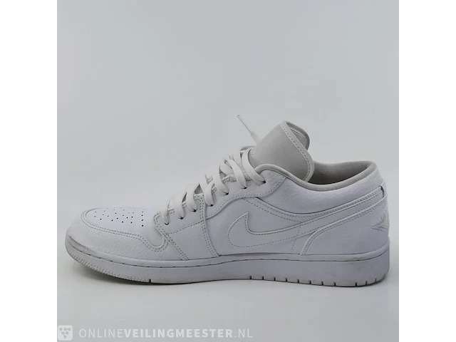 Paar schoenen, maat 46 nike, air jordan 1 low - afbeelding 7 van  11