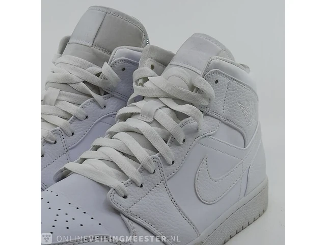 Paar schoenen, maat 46 nike, air jordan 1 mid - afbeelding 3 van  9