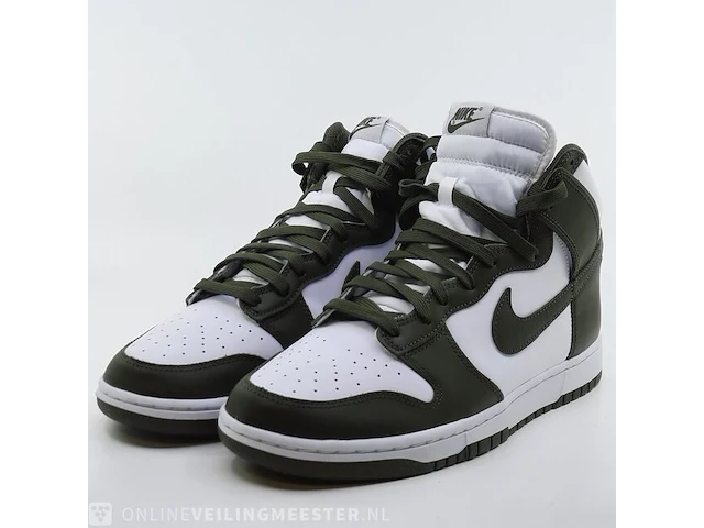 Paar schoenen, maat 46 nike, dunk hi retro - afbeelding 1 van  9